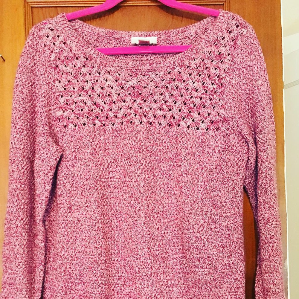 Red sweater
